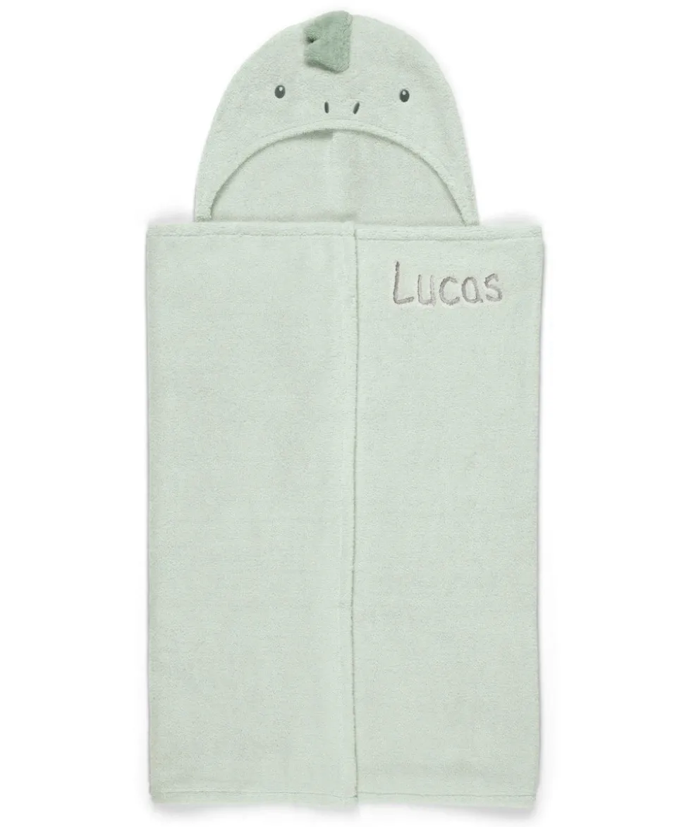 Hooded Baby Towel - Dinosaur