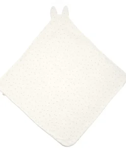 Hooded Towel - White - Welcome to the World Seedling