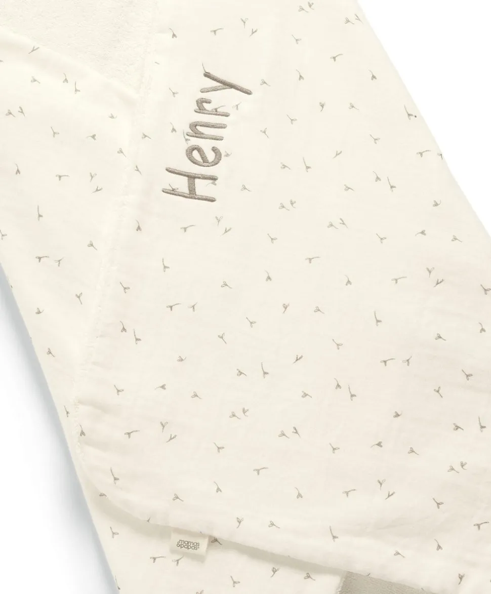 Hooded Towel - White - Welcome to the World Seedling