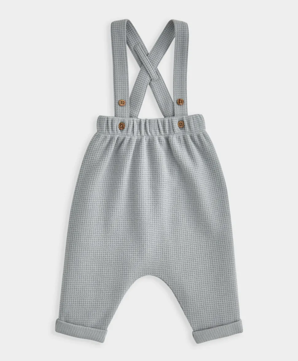 Hot Air Balloon Print Bodysuit & Dungaree Set