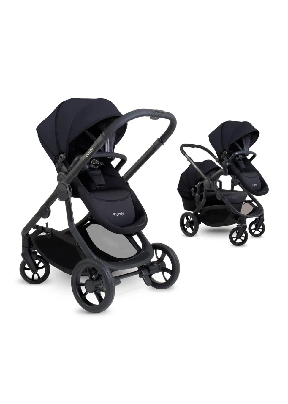 iCandy Orange4 Pushchair Bundle - Black