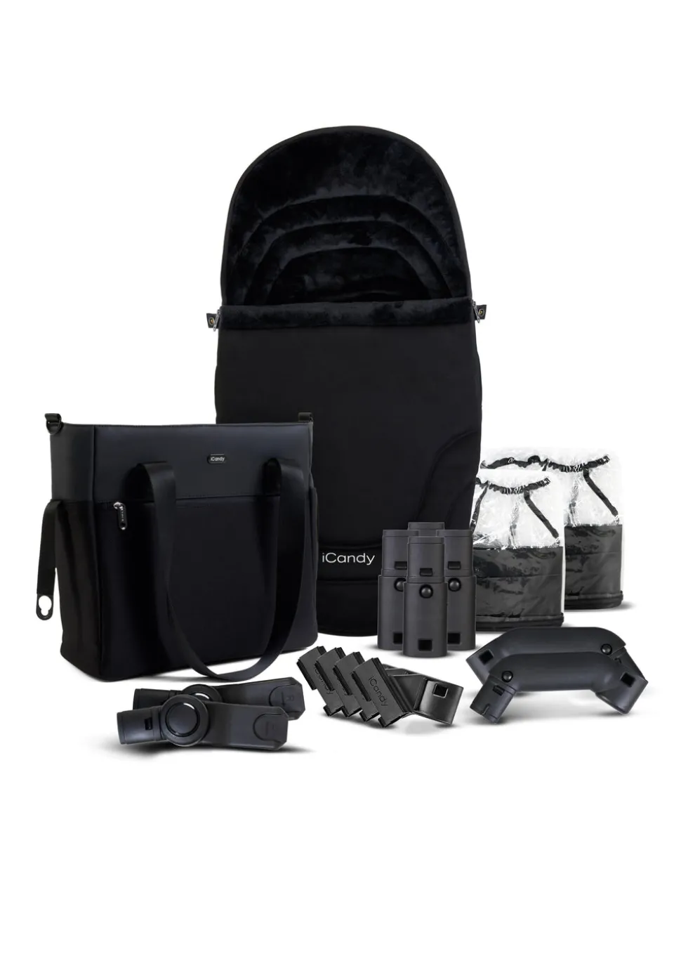 iCandy Orange4 Pushchair Bundle with Cloud T Car Seat & Base - Black