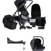 iCandy Orange4 Pushchair Bundle with iCandy Cocoon Car Seat & Base - Black