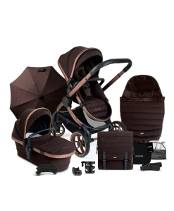 iCandy Peach 7 Complete Pushchair Bundle with iCandy Cocoon Car Seat - Pecan