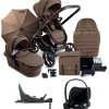 iCandy Peach 7 Complete Pushchair Bundle with Cybex Cloud T Car Seat - Coco
