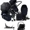 iCandy Peach 7 Complete Pushchair Bundle with Cloud T Car Seat & Base - Black