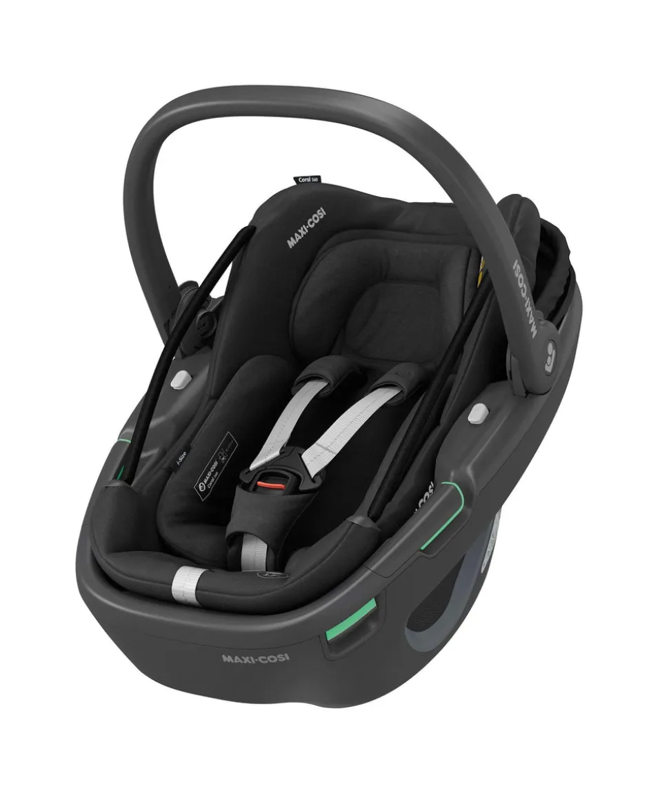 iCandy Peach 7 Complete Pushchair Bundle with Maxi-Cosi Pebble 360 & Base - Black