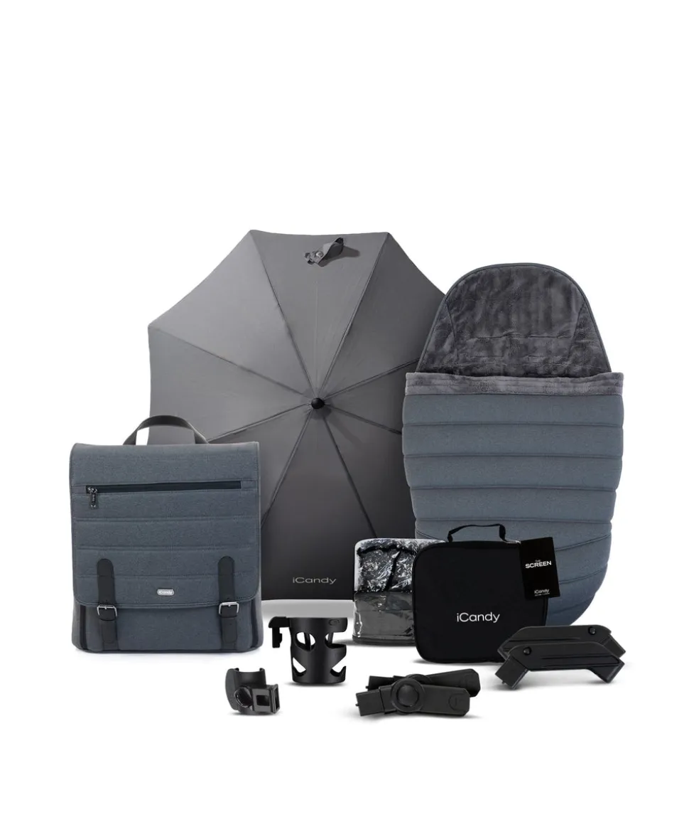 iCandy Peach 7 Complete Pushchair Bundle with Maxi-Cosi Pebble 360 Pro² Car Seat & Base – Truffle