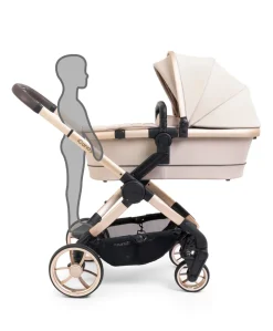 iCandy Peach 7 Complete Pushchair Bundle with Maxi-Cosi Pebble 360 Pro2 Car Seat - Biscotti