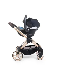 iCandy Peach 7 Complete Pushchair Bundle with Cybex Cloud T Car Seat - Biscotti