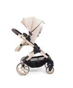 iCandy Peach 7 Complete Pushchair Bundle with Cybex Cloud T Car Seat - Biscotti