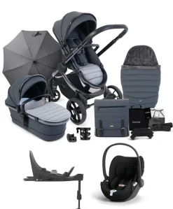 iCandy Peach 7 Complete Pushchair Bundle with Cloud T Car Seat & Base - Truffle