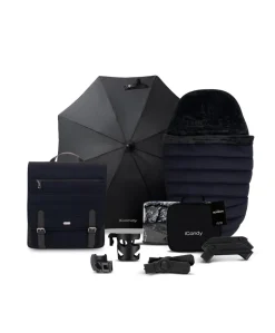 iCandy Peach 7 Complete Pushchair Bundle with Cocoon Car Seat - Black
