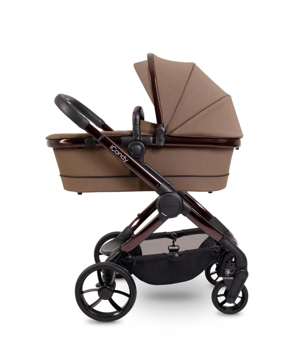 iCandy Peach 7 Complete Pushchair Bundle with Cocoon Car Seat - Coco/Black