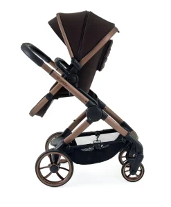 iCandy Peach 7 Complete Pushchair Bundle with Cybex Cloud T Car Seat - Pecan