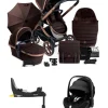 iCandy Peach 7 Complete Pushchair Bundle with Maxi-Cosi Pebble 360 Pro² Car Seat - Pecan
