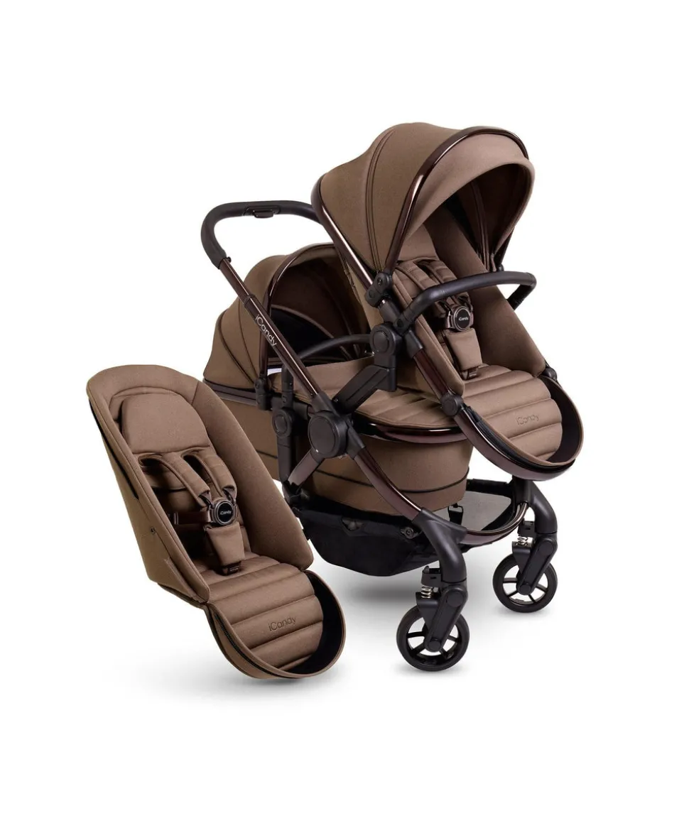 iCandy Peach 7 Double Pushchair Bundle - Coco