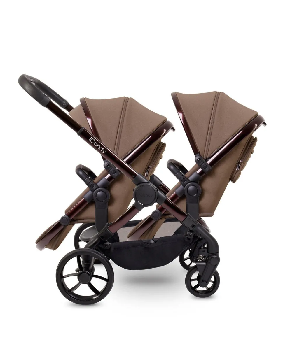 iCandy Peach 7 Double Pushchair Bundle - Coco