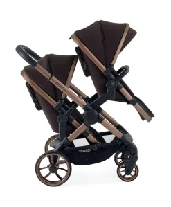 iCandy Peach 7 Double Pushchair Bundle – Pecan