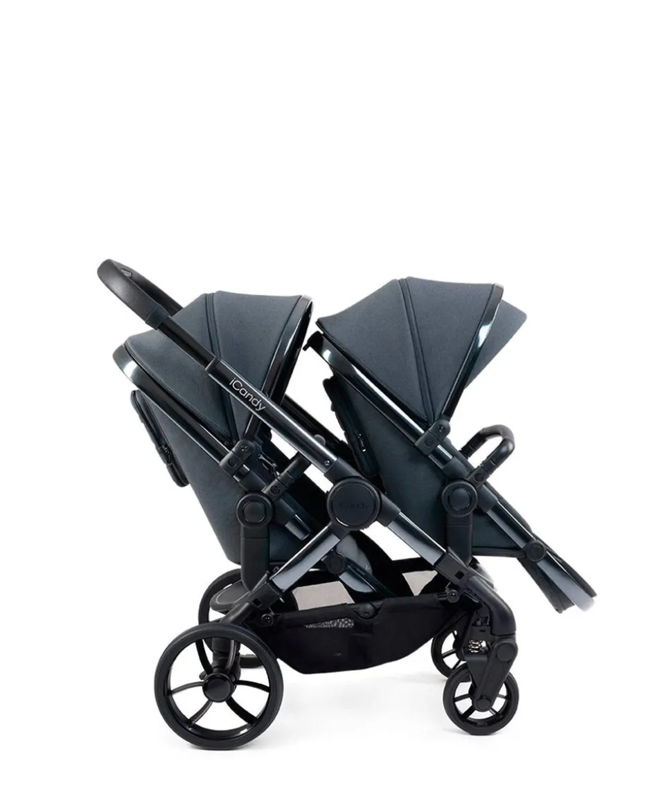 iCandy Peach 7 Double Pushchair Bundle - Truffle
