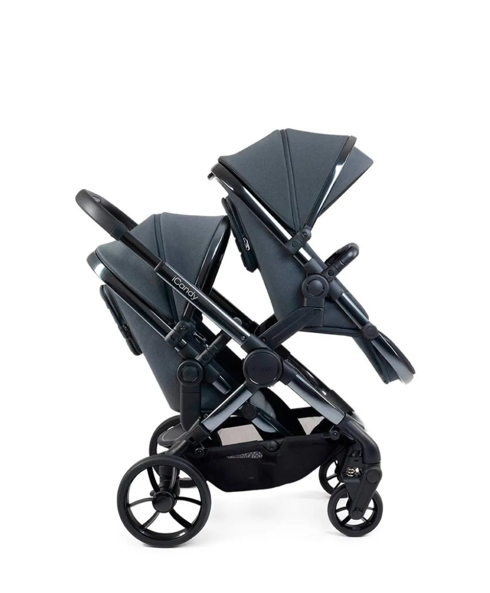 iCandy Peach 7 Double Pushchair Bundle - Truffle