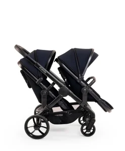 iCandy Peach 7 Double Pushchair Bundle - Black