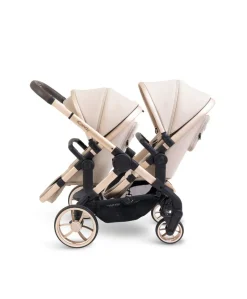 iCandy Peach 7 Double Pushchair Bundle - Biscotti