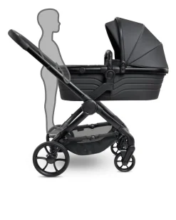 iCandy Peach 7 STUDIO Complete Bundle and Cocoon Car Seat & Base - Black