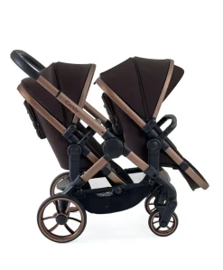 iCandy Peach 7 Twin Pushchair Bundle - Pecan