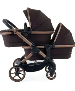 iCandy Peach 7 Twin Pushchair Bundle - Pecan