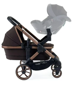 iCandy Peach 7 Twin Pushchair Bundle - Pecan