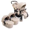 iCandy Peach 7 Twin Pushchair Bundle - Biscotti