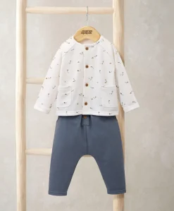 Jacket Bodysuit & Leggings Set (3 Pieces) – Kite Print