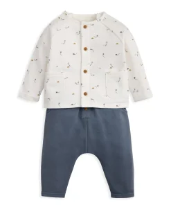 Jacket Bodysuit & Leggings Set (3 Pieces) – Kite Print