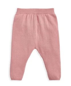 Jacquard Knit Cardigan & Leggings Set (2 Pieces) - Pink