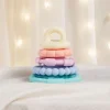 Jellystone Designs Rainbow Stackers & Teether – Pastel