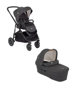 Joie Versatrax Pushchair & Ramble XL Carry Cot - Shale