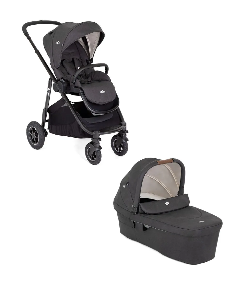 Joie Versatrax Pushchair & Ramble XL Carry Cot - Shale