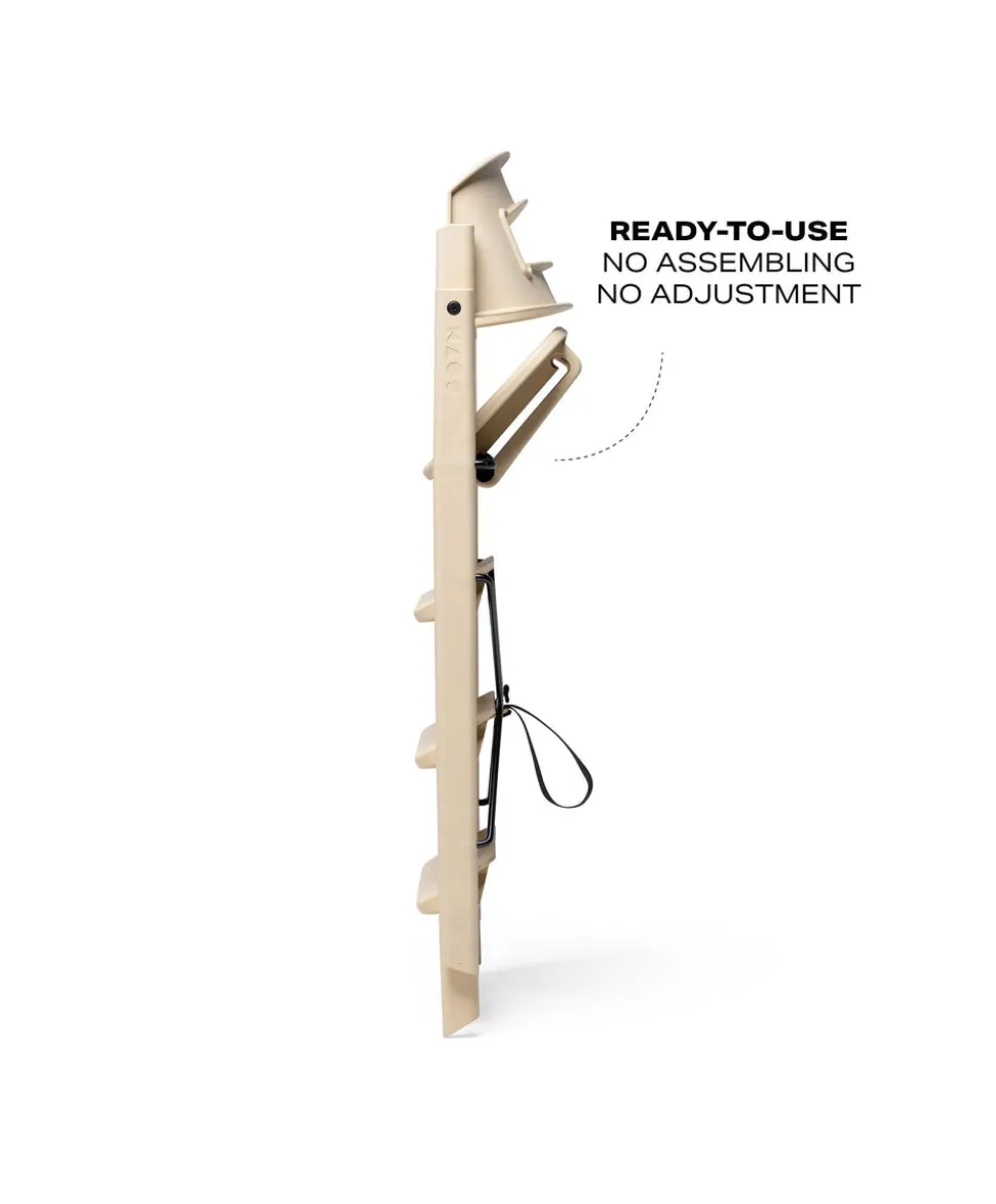 KAOS Klapp Recycled Highchair - Desert Sand