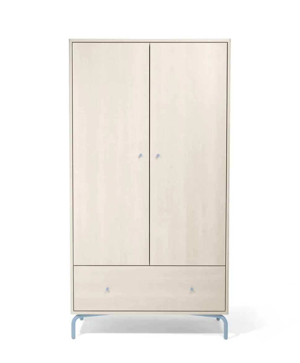 Kinlay Wardrobe - Dusty Blue