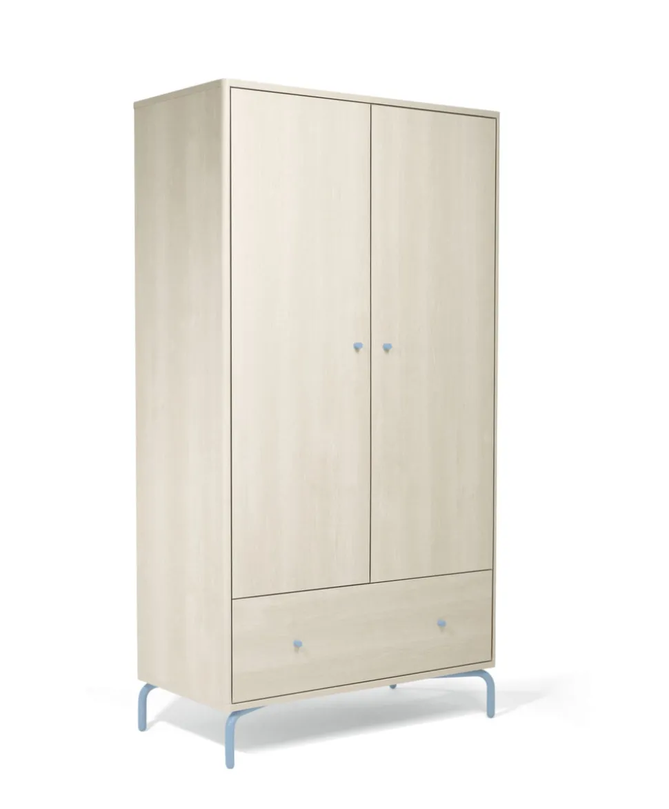 Kinlay Wardrobe - Dusty Blue