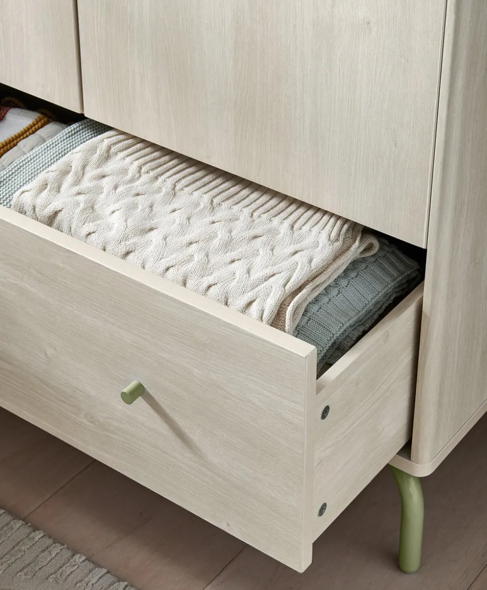 Kinlay Wardrobe - Moss Green
