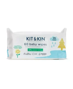 Kit & Kin Biodegradable Baby Wipes
