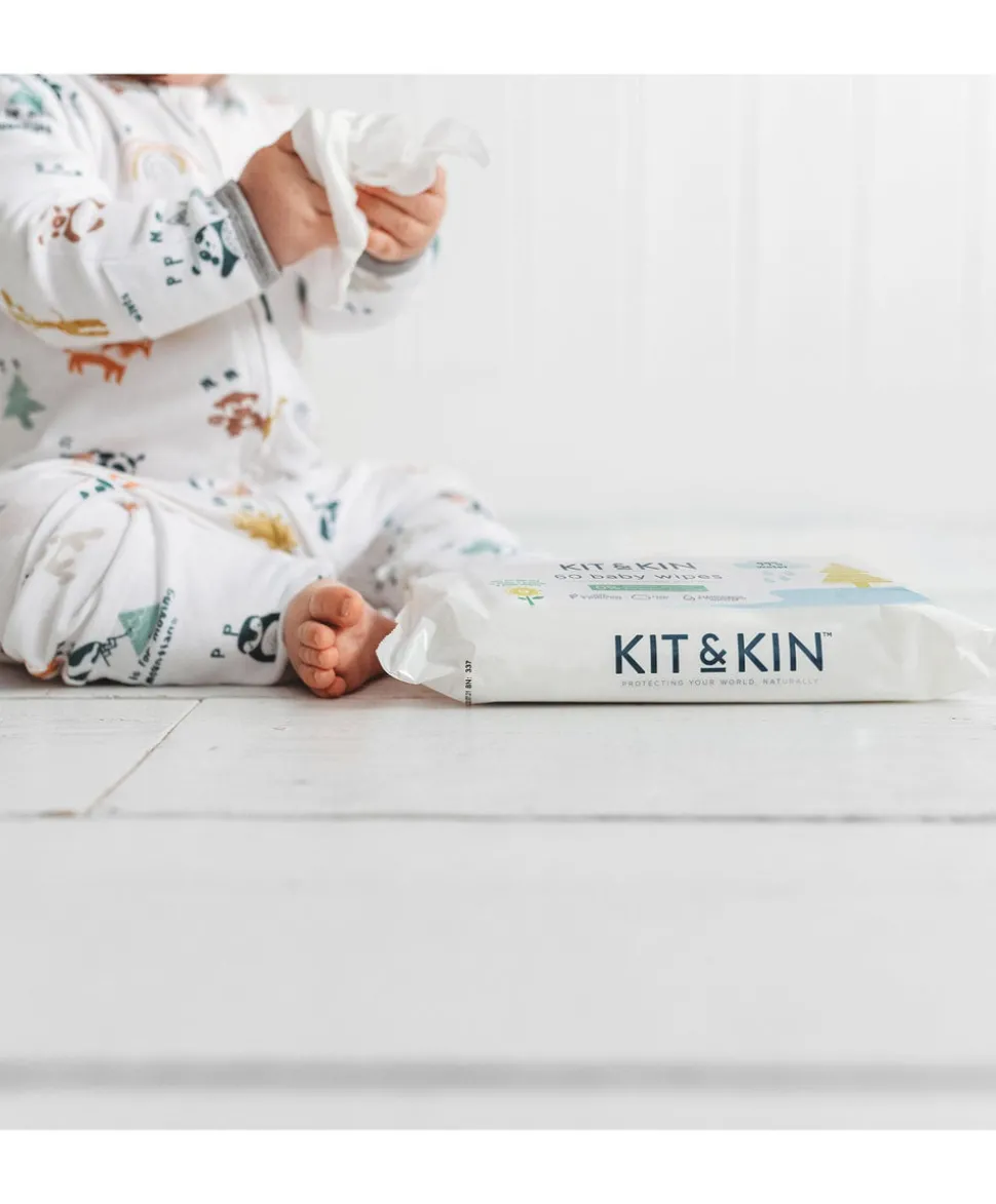 Kit & Kin Biodegradable Baby Wipes
