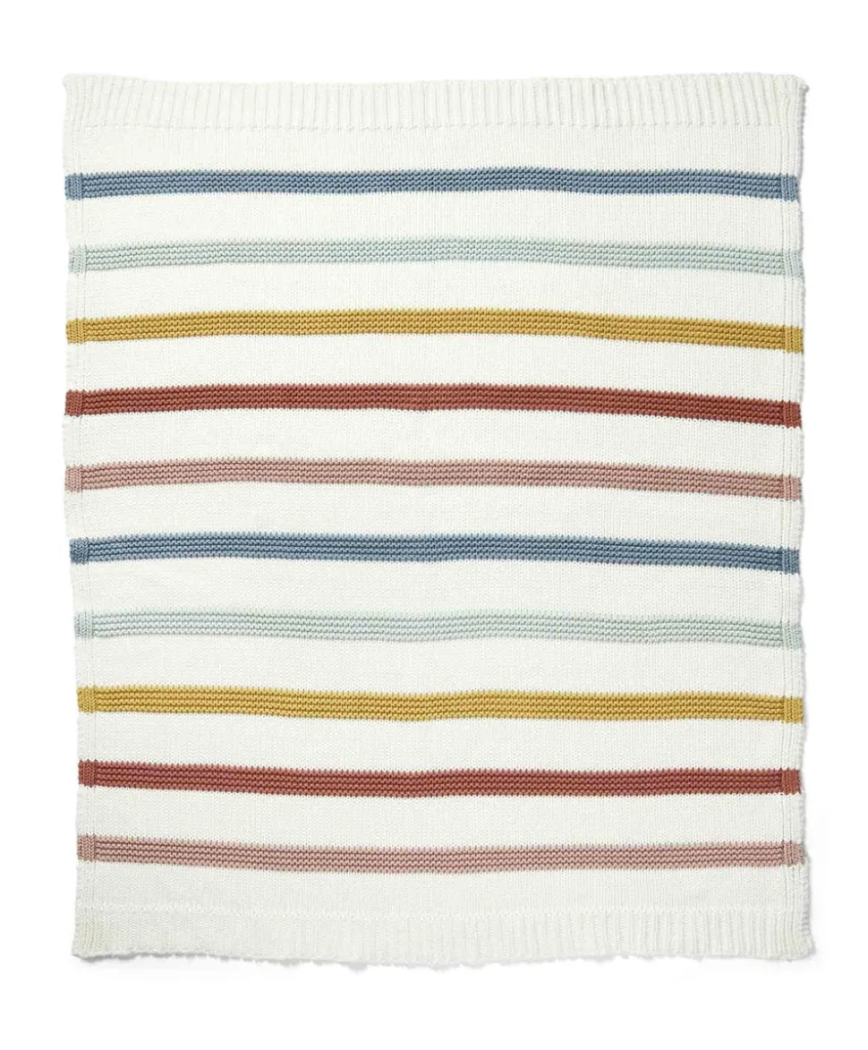 Knitted Blanket - Dream Upon A Cloud - Stripe
