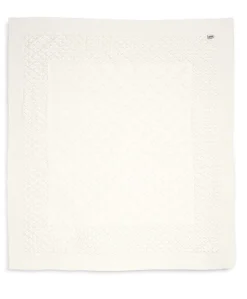Knitted Blanket - Pointelle