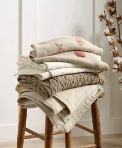 Knitted Blanket - Welcome to the World Seedling - Fruit
