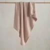 Knitted Blanket - Welcome to the World Seedling - Pink