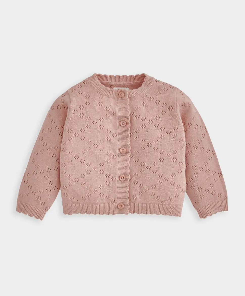 Knitted Romper & Cardigan Set