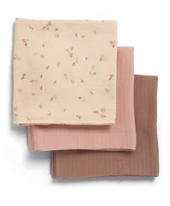 Large Muslin Cloths (3 Pack) - Welcome to the World Wildflower